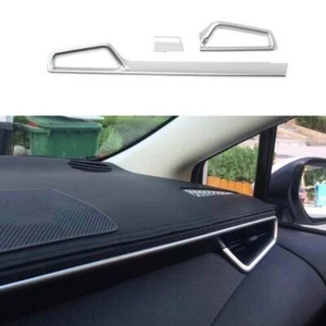 Middle Console Dashboard 2022-2023 For Toyota Corolla Cross Silver Strip Trim - Picture 1 of 6