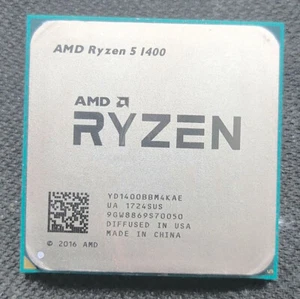 AMD Ryzen R5 1400 4-core 8-thread 8MB 65W 3.20GHz AM4 CPU processor - Picture 1 of 1