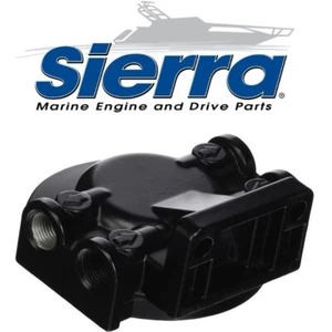 Fuel Filter Head Cast Aluminium 3/8" NPT Ports Merc Yamaha Mercruiser 18-7775 - Picture 1 of 3