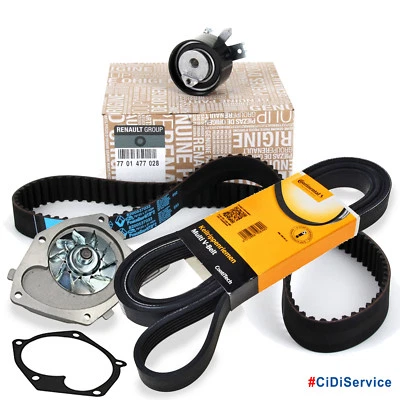 Kit Distribuzione Orig + Pompa Acqua Renault Megane 3 Nissan JUKE 1.5 DCI EURO 5 - Immagine 1 di 4