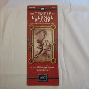 Dungeons & Dragons The Temple Of Eternal Flame D20 Systems RPG Book #8328 - Picture 1 of 6