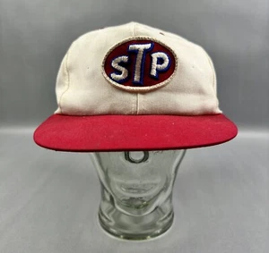 Vintage Richard Petty STP Strapback Hat NASCAR - Picture 1 of 13