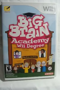 Big Brain Academy Wii Degree for Nintendo Wii Complete with Manual - Picture 1 of 3
