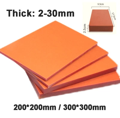 Bakelite Phenolic Resin Sheet Plate CNC Insulation Electrical Board 2-30mm Thick