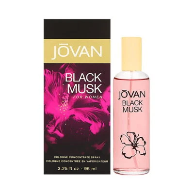 Spray concentrado Jovan Black Musk de Jovan para mujer 3,25 oz EDC nuevo Foto 1 de 2