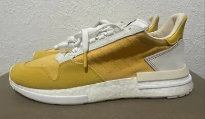 Adidas Originals 1014 ZX 500 RM Boost Yellow Running  Shoes CG6860 Men’s Sz 11.5 - Image 1 of 4