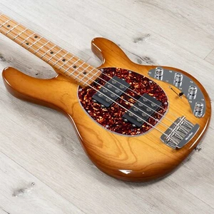 Ernie Ball Music Man StingRay Special 4 HH Bass, Roasted Maple Neck, Hot Honey - Picture 1 of 9