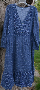 Old Navy women's Bohemian maxi dress floral paisley size 3X $50.00 price NWT