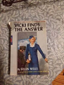Vicki Finds the Answer by Helen Wells 1947 hb w/ dj - Picture 1 of 7