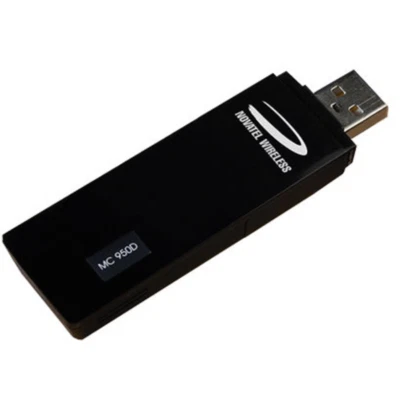 UNLOCKED NOVATEL WIRELESS MC950D USB INTERNET STICK MODEM BELL TELUS ROGERS FIDO - Image 1 of 4