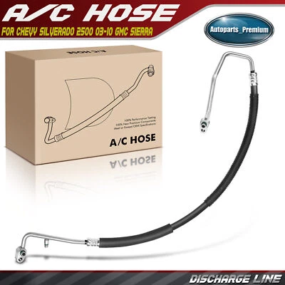 Manguera de línea de descarga de aire acondicionado para Chevrolet Silverado 2500 03-10 GMC Sierra 2500 3500 Foto 1 de 4