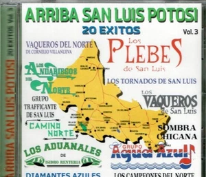 Arriba San Luis Potosi 20 Exitos Vol 3 BRANDNEU VERSIEGELTE CD - Bild 1 von 3