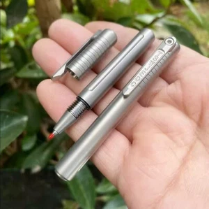 TC4 Titan Tragbar Signatur Stift Tasche Kugelschreiber Outdoor Reise EDC Gear - Bild 1 von 12