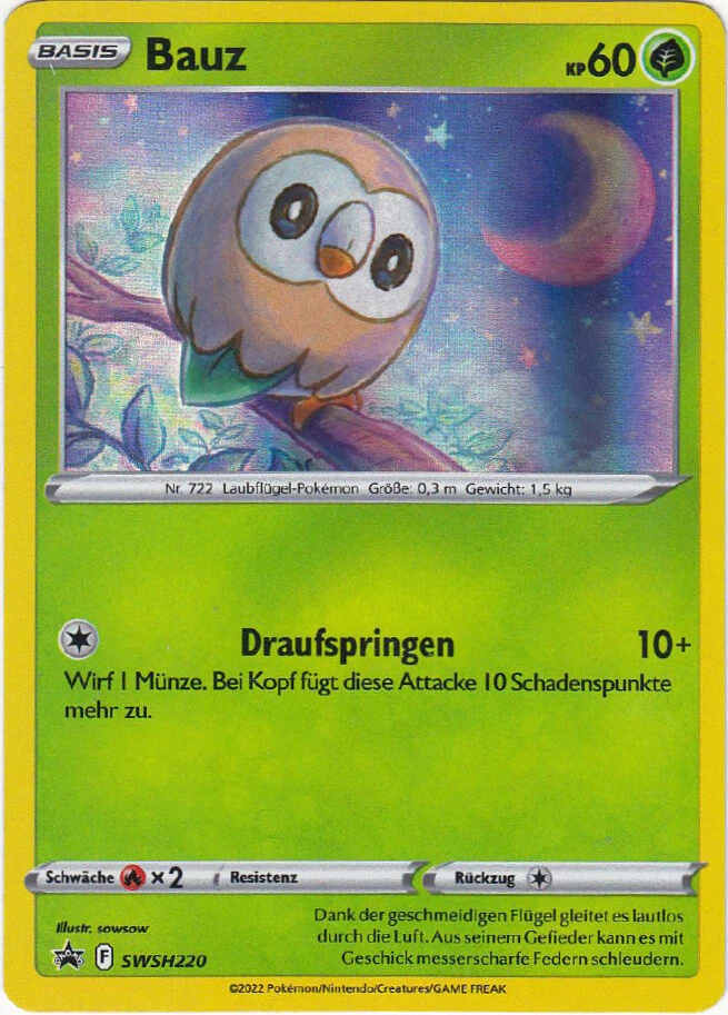 Pokemon SWSH220 - Bauz - Promokarte - Deutsch - Bild 1 von 1