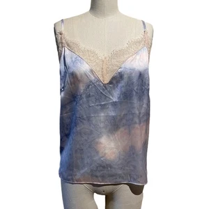 Nuevo con etiquetas Encaje Lavanda Lila Camisola Estilo Estante L.A. Pequeño - Imagen 1 de 9