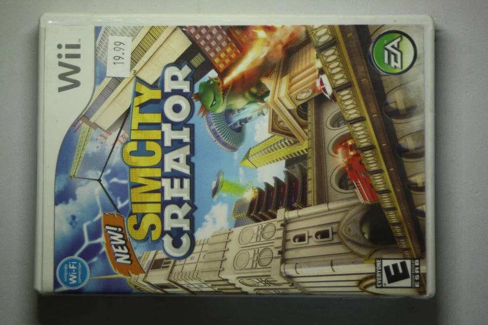 Sim City Creator-Nintendo Wii *SEE PICTURES*-Tested - Image 1 of 1