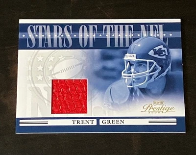 TRENT GREEN jersey 2006 Playoff Prestige STARS OF THE NFL Chiefs - Image 1 of 2