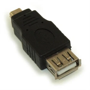 USB A Female/Micro-B 5 pin Male Adapter (Data & Charge) - Picture 1 of 2