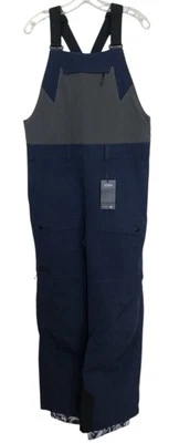 Dakine Ski Bibs Womens Size Medium Blue Scout Bib Pants Pockets Snowboarding - Image 1 of 4