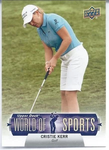 2011 Upper Deck World Of Sports Cristie Kerr LPGA Tour British Open US Womens - Bild 1 von 1