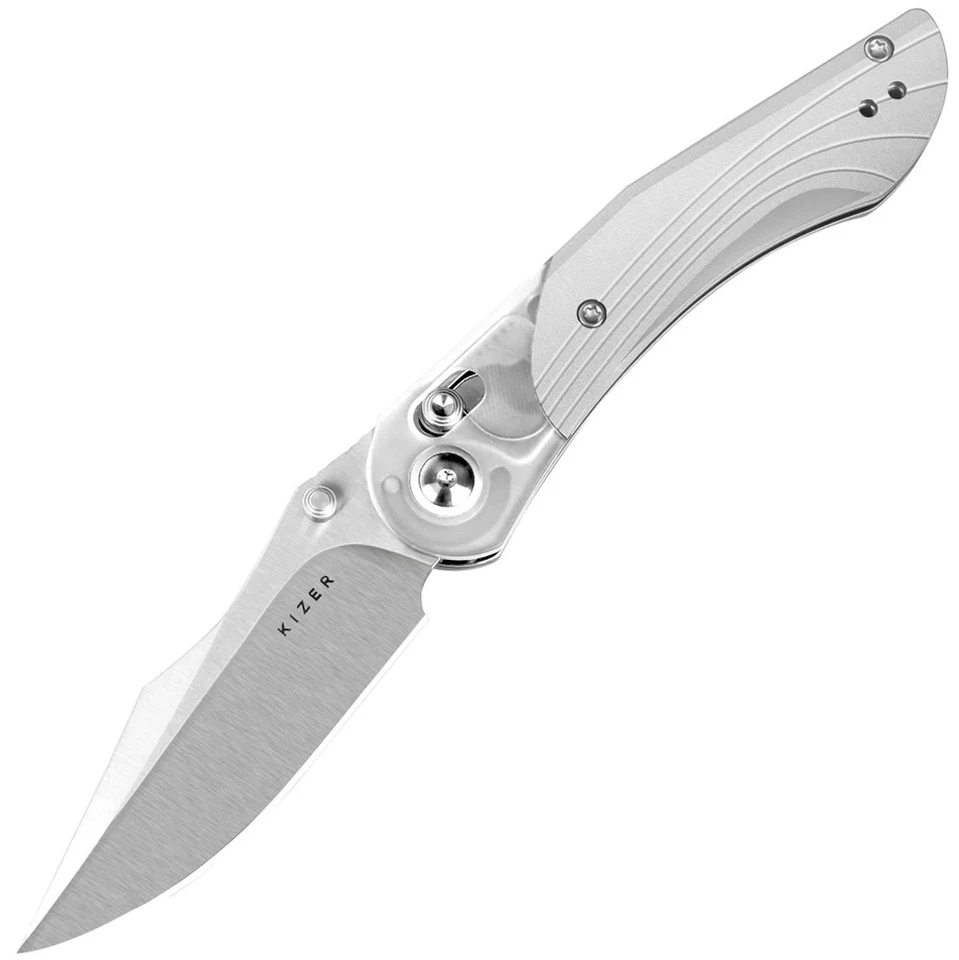 Cuchillo plegable Kizer Cutlery Mini Mystic Clutch Lock acrílico y aluminio V3636A1 Foto 1 de 1