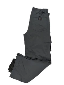 XTM Performance Ski Pants Men's Size L Grey Snowboarding Adjustable Waist - Picture 1 of 13