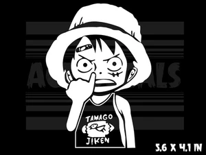 One Piece - Luffy - Anime - Laptop Coche Calcomanía Vinilo Pegatina  - Imagen 1 de 3