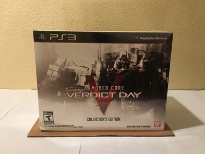 PS3 ARMORED CORE V VERDICT DAY COLLECTOR’S EDITION #58/250-NEW/FACTORY SEALED - Image 1 of 4