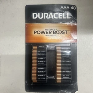 Duracell Power Boost Alkaline Triple A Batteries 40 Count - Picture 1 of 2