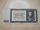 500 Kronen Böhmen Und Mähren 1942 Deutschland Besatzung Banknote Ausgabe 1