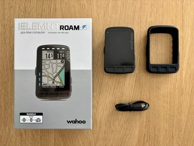 Wahoo ELEMNT Roam  GPS Fahrradcomputer, Schwarz, Inkl. Halterung - Bild 1 von 4