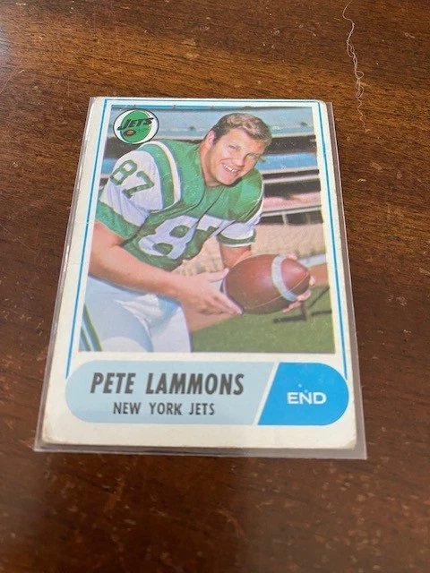 1968 Topps - Pete Lammons #143 (RC) - FREE SHIPPING - Image 1 of 1