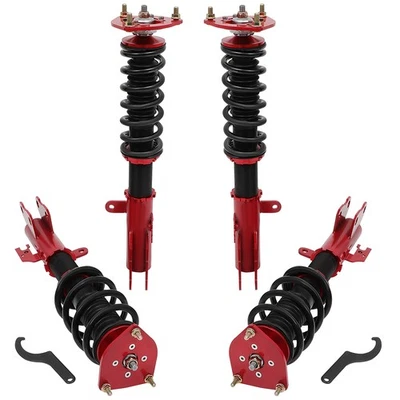For 1995-2001 Toyota Camry Shock Suspension Kit Struts Adj Height Coilovers 4pcs - Изображение 1 из 4