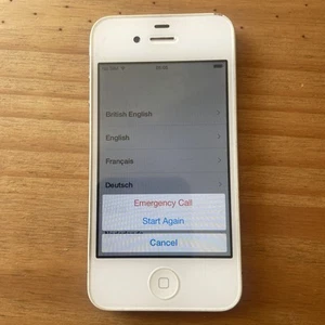 Apple iPhone 4 8GB A1332 - White, Locked to Unknown Network - Picture 1 of 3