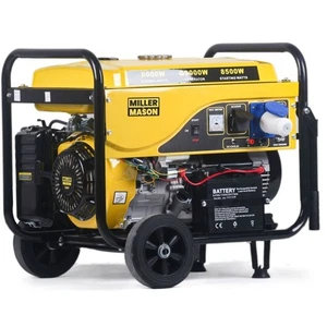 PORTABLE KEY START PETROL ENGINE GENERATOR 10.5KVA 16HP 4STROKE G9000W NEW - Picture 1 of 21