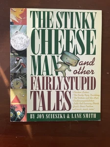 The Stinky Cheese Man and Other Fairly Stupid Tales Softcover Picture Book EUC - Picture 1 of 4