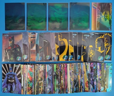 Juego de cartas Batman Forever Metal 1995 Fleer DC 100 hologramas Gold Blaster vista previa Foto 1 de 4