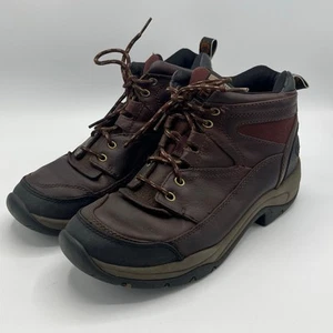 Ariat Mujeres Terreno Cuero ATS Trabajo Senderismo Senderismo Montar Botas Cordobesas Talla 10 - Imagen 1 de 10