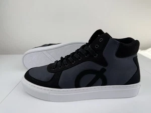 Sneakers Loci Eleven Mid scarpe da ginnastica grigio nero bianco taglia 7 UK - Foto 1 di 19