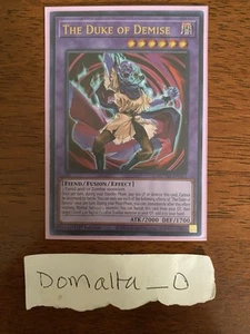 Yugioh The Duke of Demise MZTM-EN033 1st Edition Ultra Rare NM/VLP - Picture 1 of 1