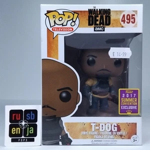 Funko Pop! TV TWD The Walking Dead T-Dog Exclusive #495 BOX CREASE - Bild 1 von 7