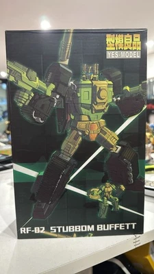 Transformers Yes Model YM12 RF-02 Stubbom Buffett (KO MakeToys Headmaster) - Immagine 1 di 4