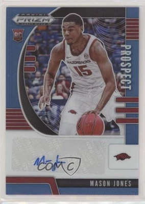 2020-21 Panini Prizm Draft Picks Prospect Blue /149 Mason Jones Rookie Auto RC - Image 1 of 2