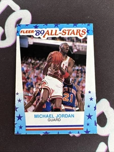 Adesivi Fleer Michael Jordan 1989-90 #3 Bulls gg - Foto 1 di 2