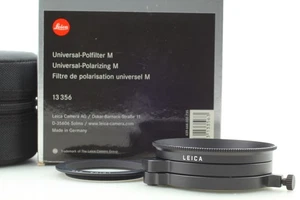 [Unused /Box] Leica Universal Polarizing Filter M 13 356 E46 Adapters From JAPAN - Picture 1 of 10