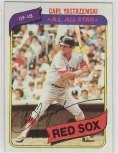 Juego de equipo de béisbol Topps 1980 de los Medias Rojas de Boston - Imagen 1 de 1