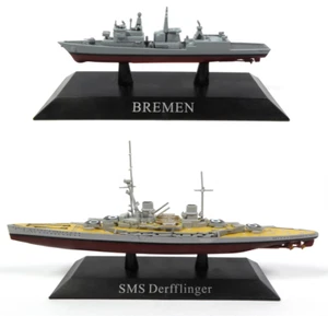 Sammlung von of 2 Kriegsschiffe 1:1250 WW1 und WW2 Kriegsmarine Schiff WSL18 - Bild 1 von 11