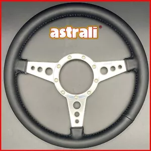 Astrali 14" Lenkrad & Boss Fitts Triumph TR4 TR5 TR6 GT6 Vitesse Herold - Bild 1 von 10