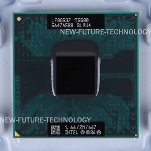 Intel Core 2 Duo T5500(LF80537GF0282M)SL9SH SL9U4 CPU Processor 667/1.66 GHz