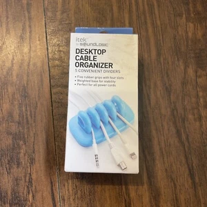 Itek Organisateur de bureau lourd, bleu - Photo 1/1